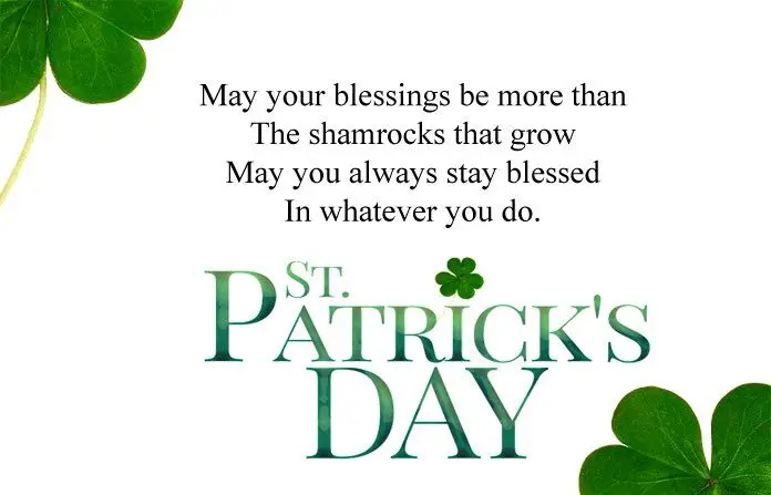 St. Patrick’s Day Blessings