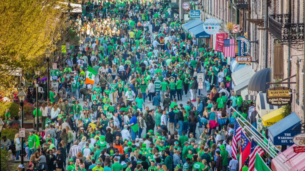 Overview of St. Patrick’s Day in Savannah in 2023