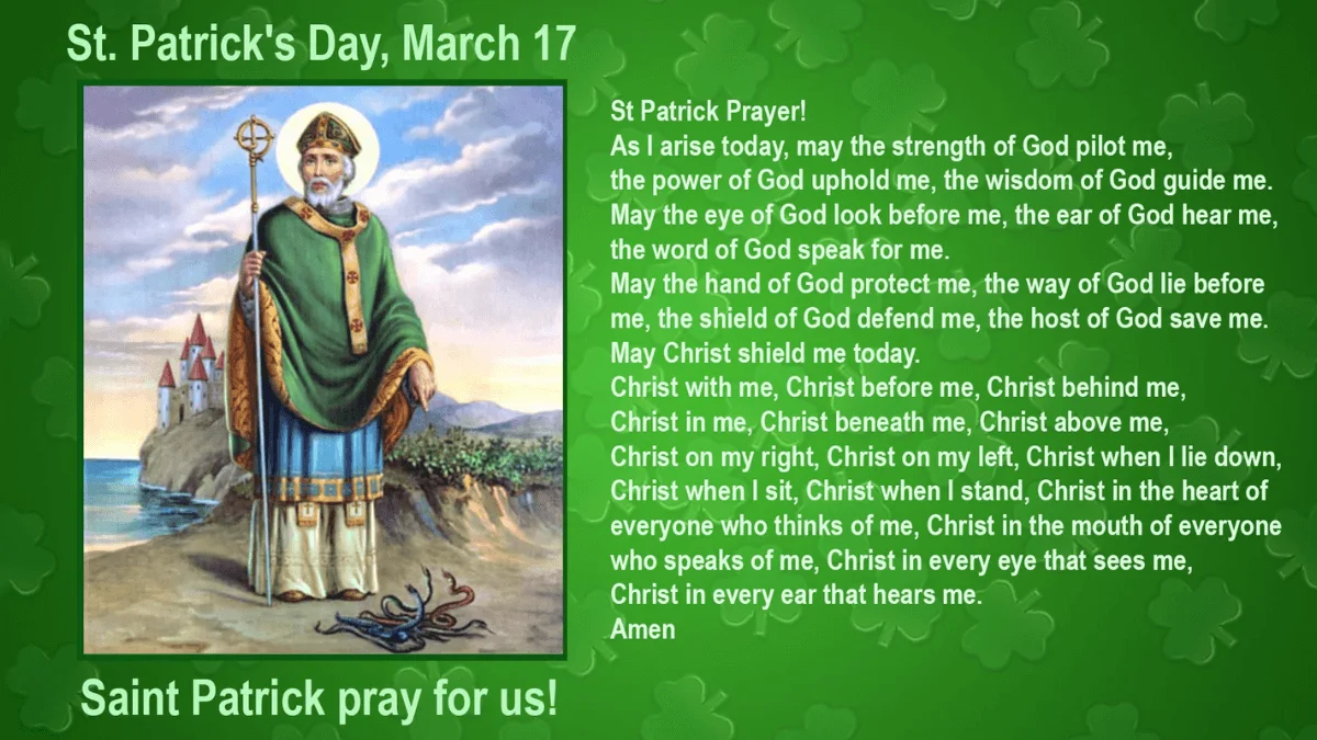 The Prayer of St. Patrick